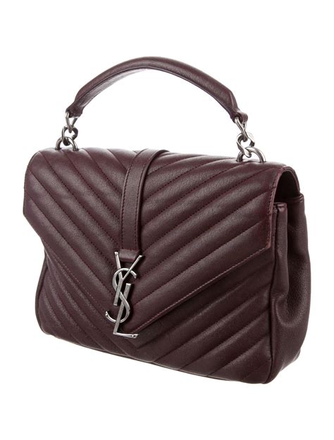 orange YVES SAINT LAURENT Handbags for Women